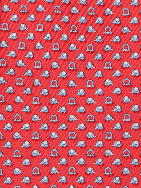 Ferragamo Red Neck Ties - Image 3