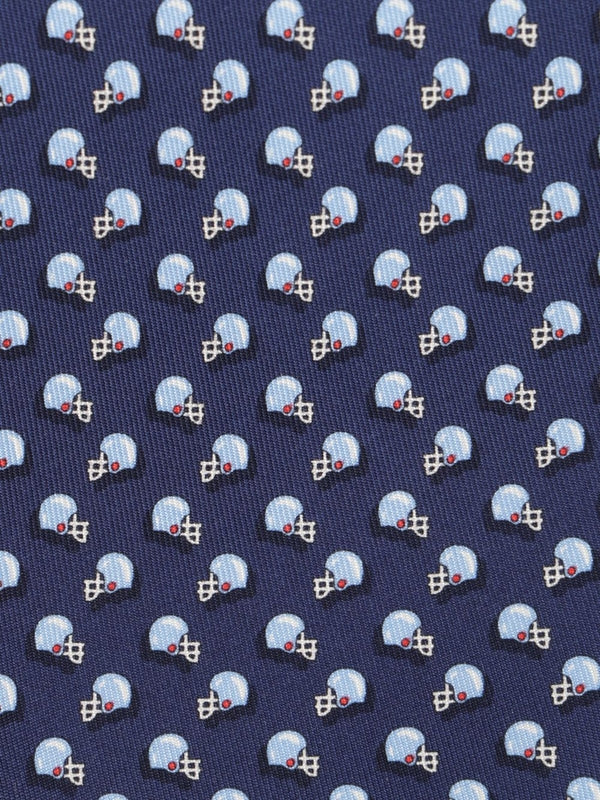 Ferragamo Blue Neck Ties - Image 3