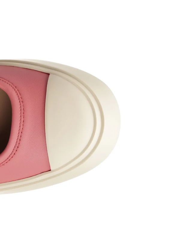 Marni Pink Low Top Sneakers - Image 4