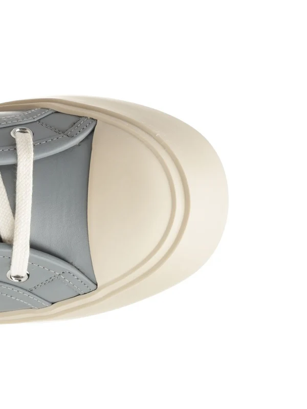 Marni Grey Low Top Sneakers - Image 4