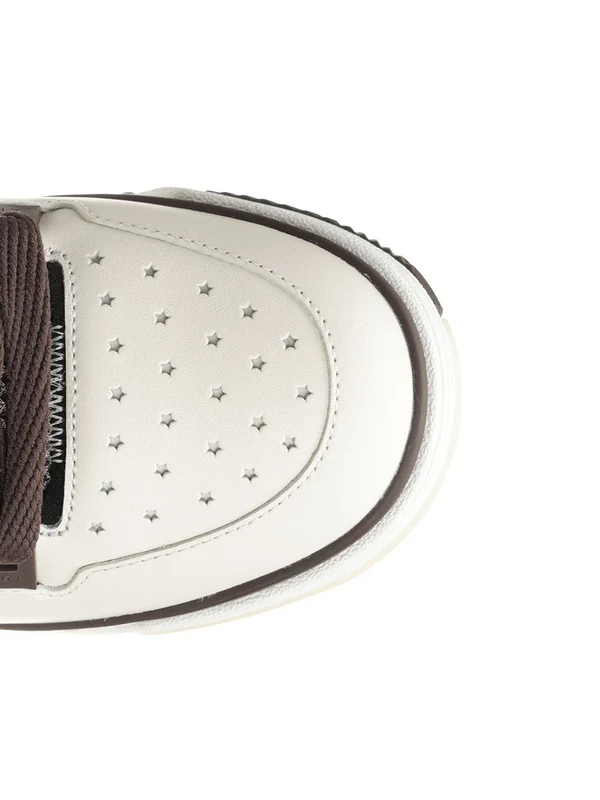 Amiri Brown Low Top Sneakers - Image 4