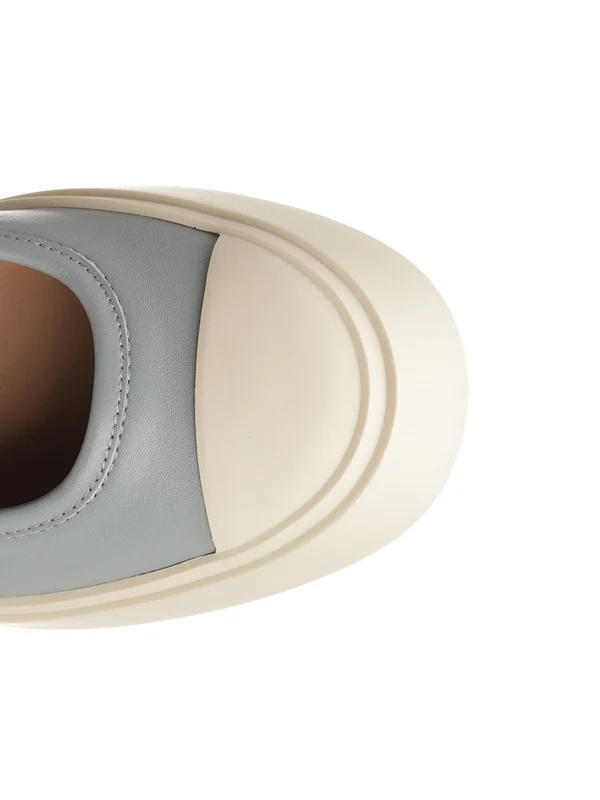 Marni Grey Low Top Sneakers - Image 4