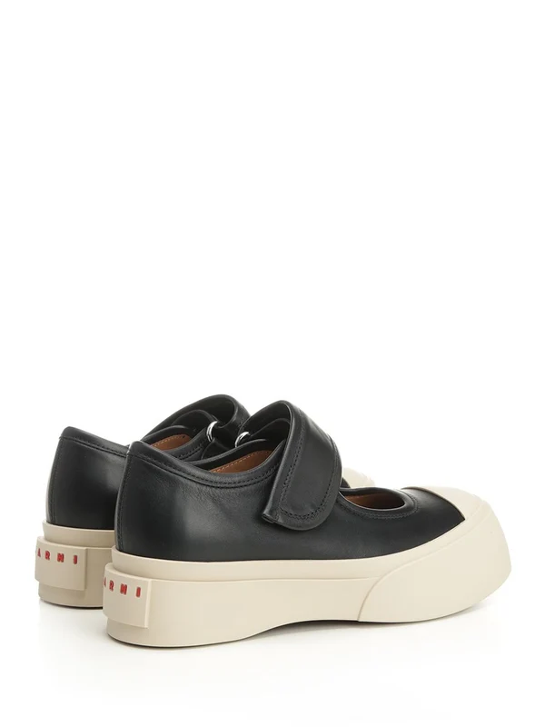 Marni Black Low Top Sneakers - Image 3