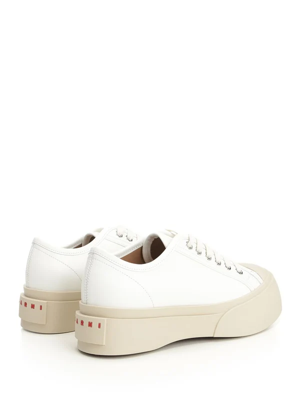 Marni White Low Top Sneakers - Image 3