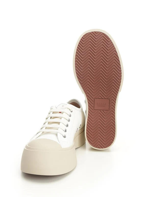 Marni White Low Top Sneakers - Image 5