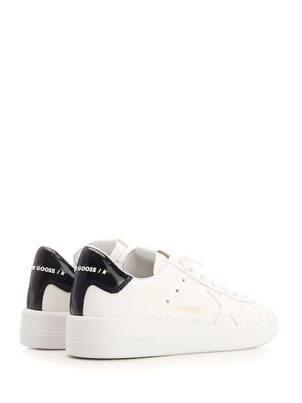 Golden Goose White Low Top Sneakers - Image 3