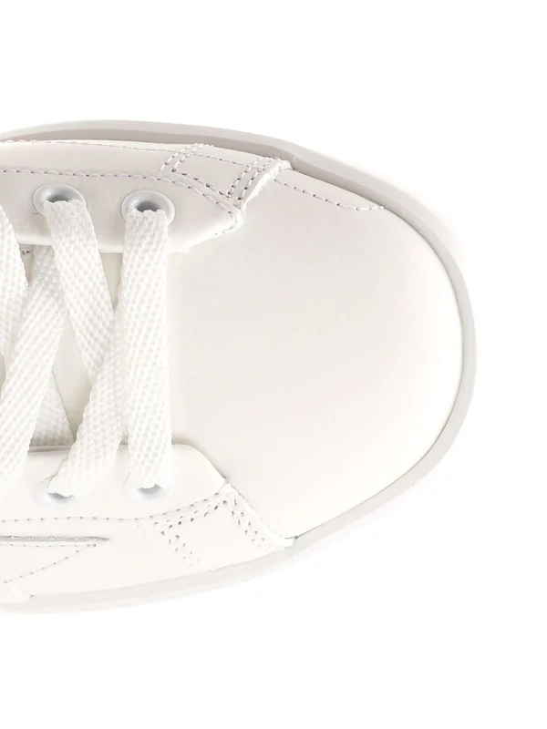 Golden Goose White Low Top Sneakers - Image 4