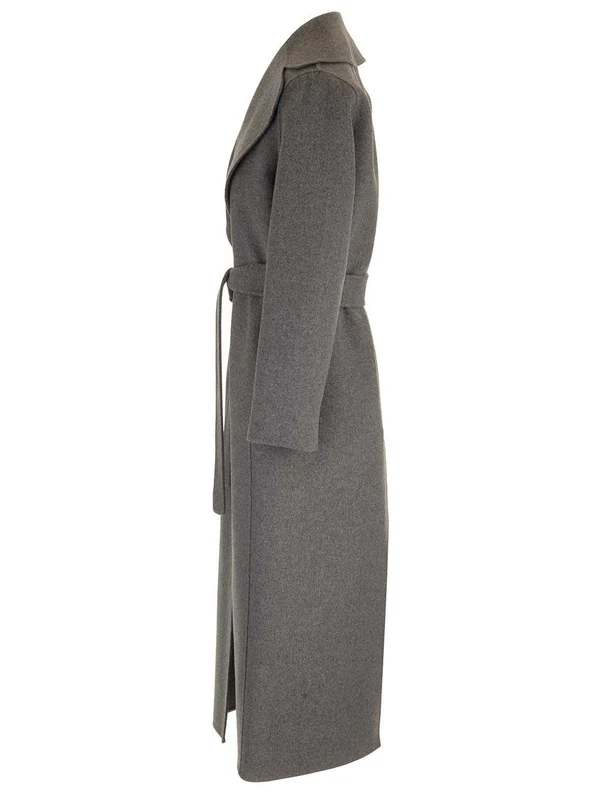 S Max Mara Grey Coats - Image 3