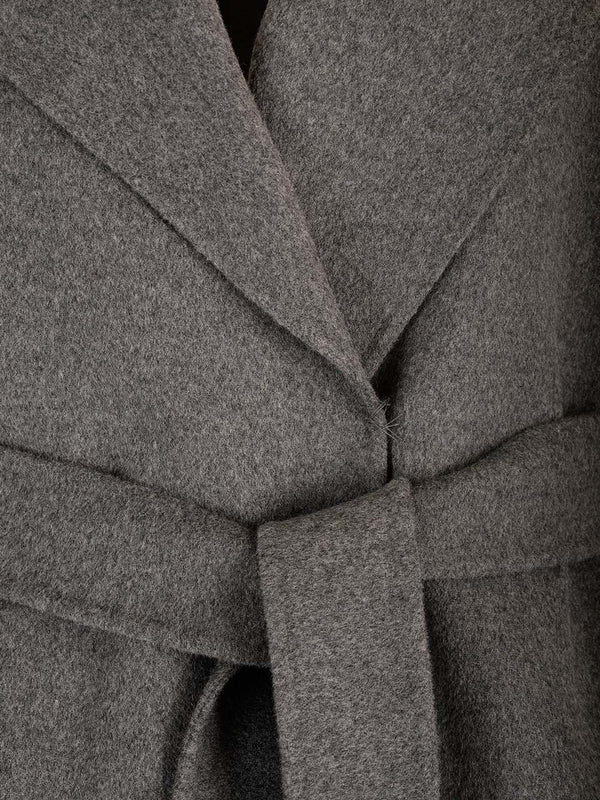 S Max Mara Grey Coats - Image 4