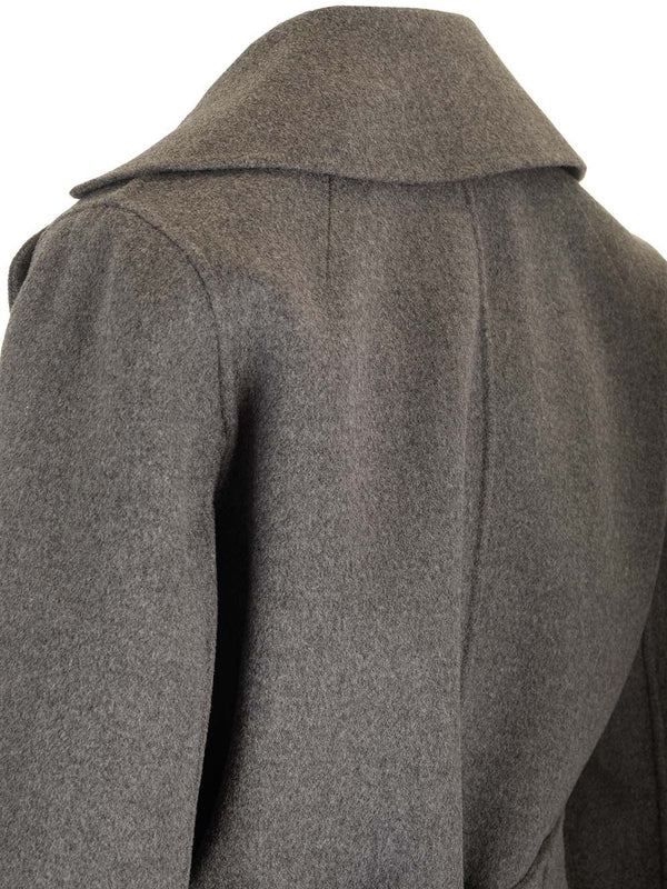 S Max Mara Grey Coats - Image 6