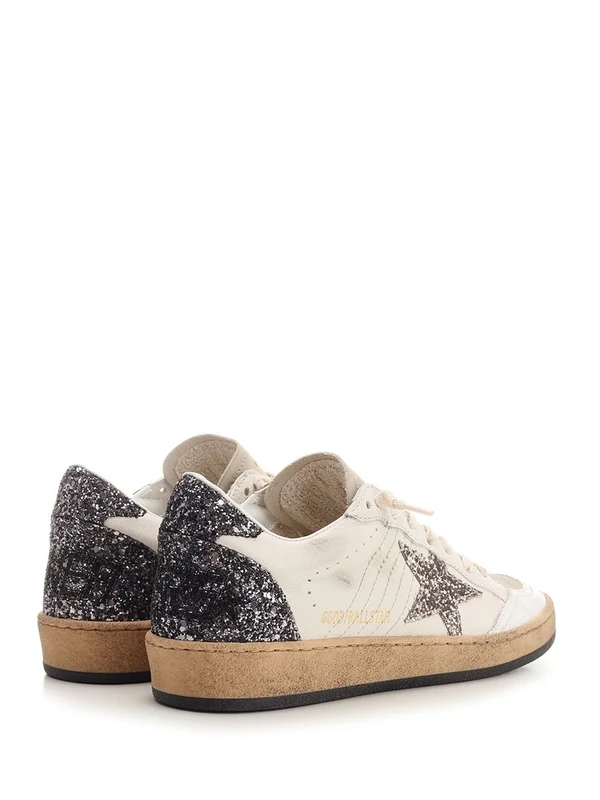 Golden Goose White Low Top Sneakers - Image 3