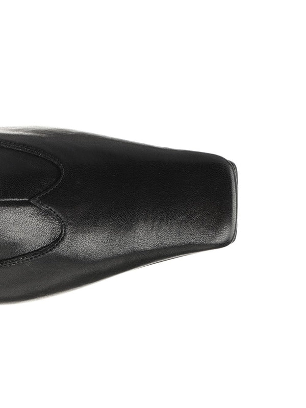 Khaite Black Ankle Boots - Image 4