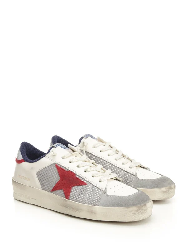 Golden Goose White Low Top Sneakers - Image 2