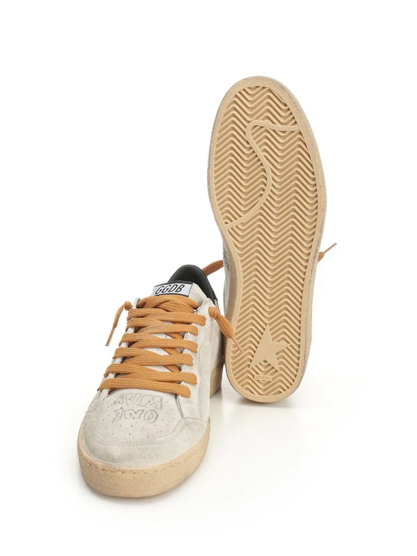 Golden Goose White Low Top Sneakers - Image 5