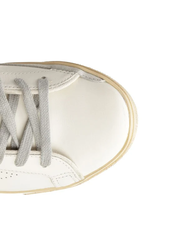 Golden Goose White Low Top Sneakers - Image 4