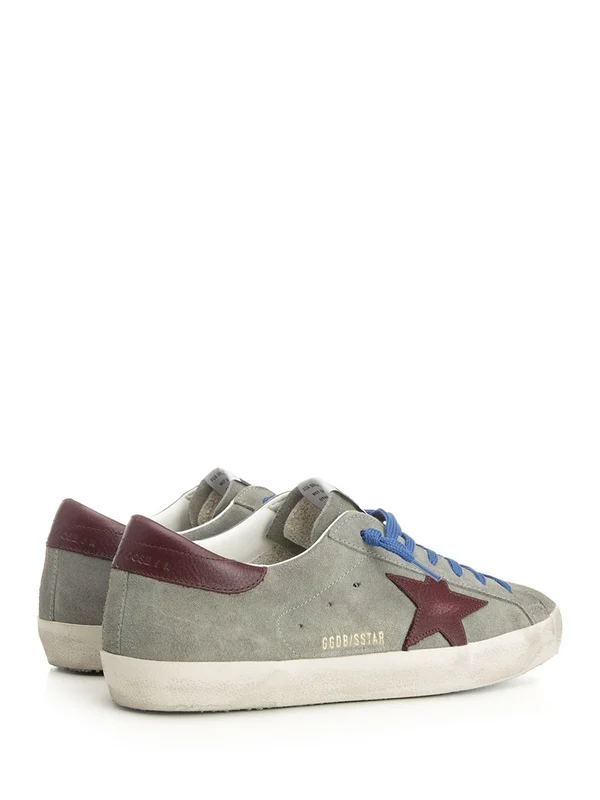 Golden Goose Green Low Top Sneakers - Image 3