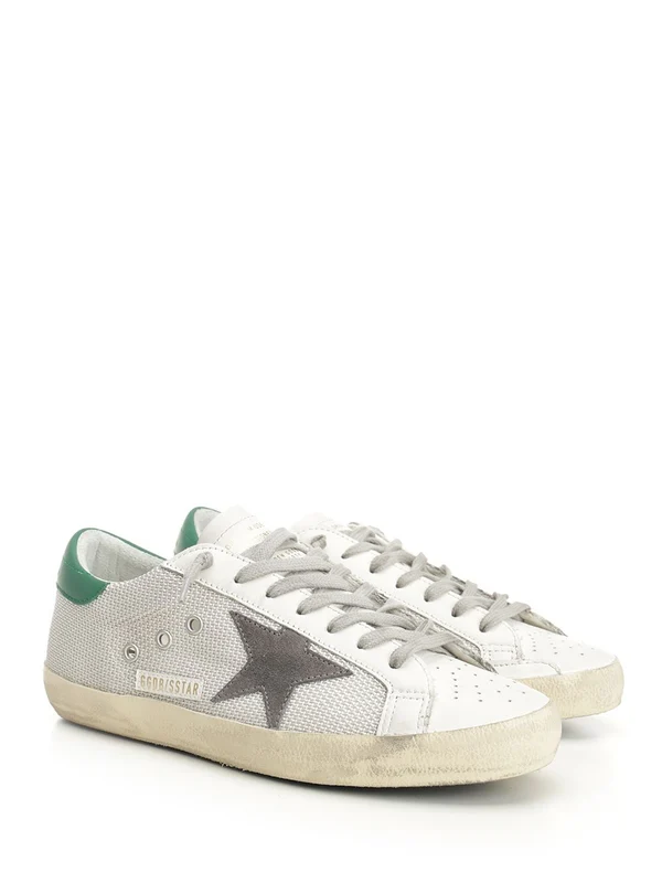 Golden Goose White Low Top Sneakers - Image 2