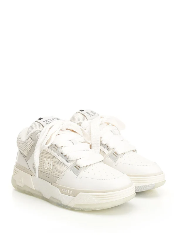 Amiri White Low Top Sneakers - Image 2