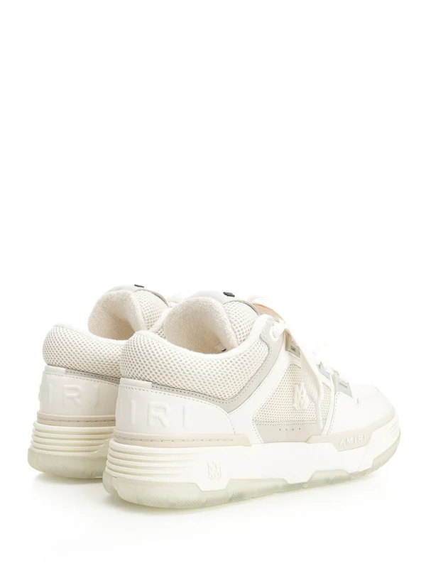 Amiri White Low Top Sneakers - Image 3