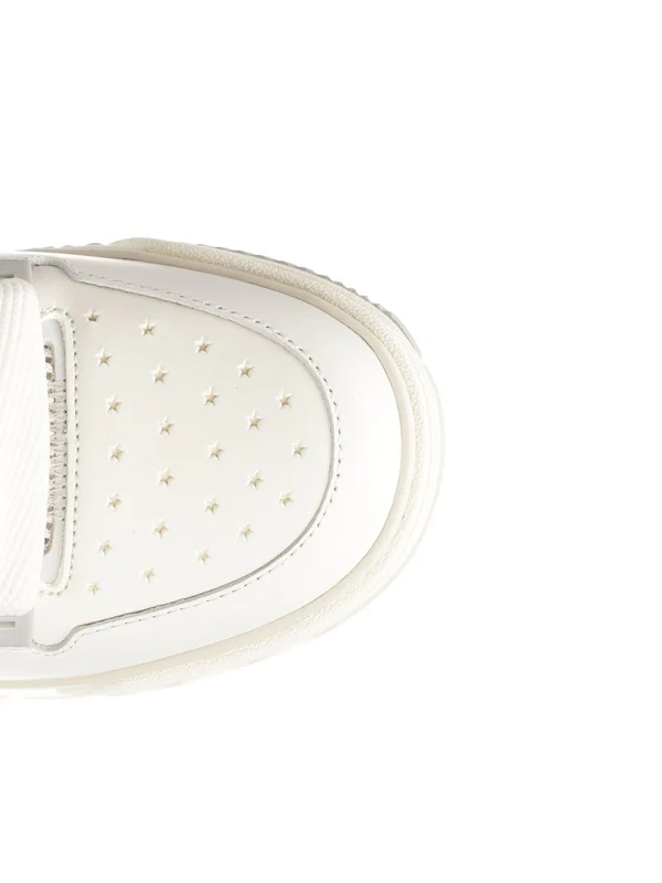 Amiri White Low Top Sneakers - Image 4