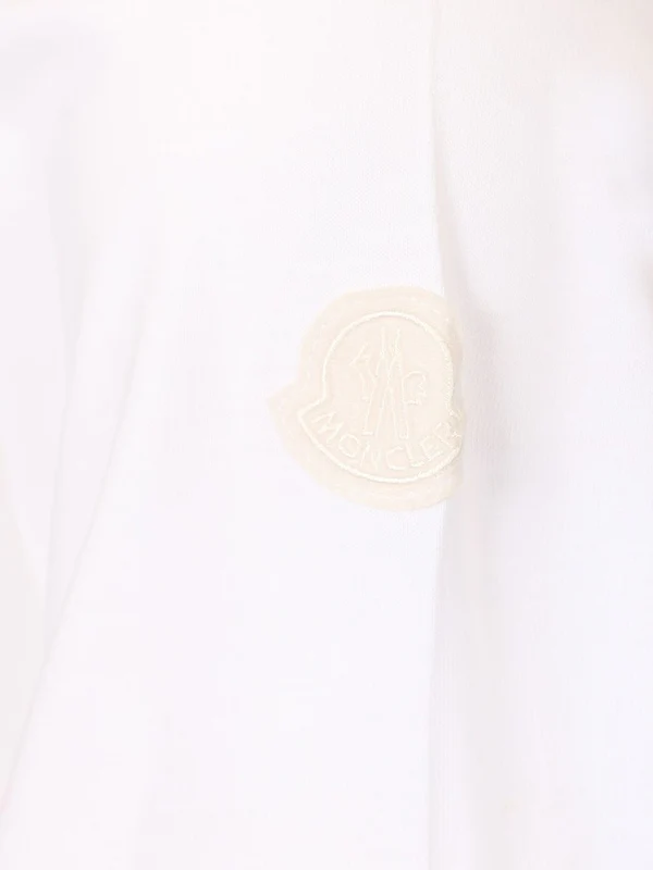 Moncler White Half Sleeve - Image 4