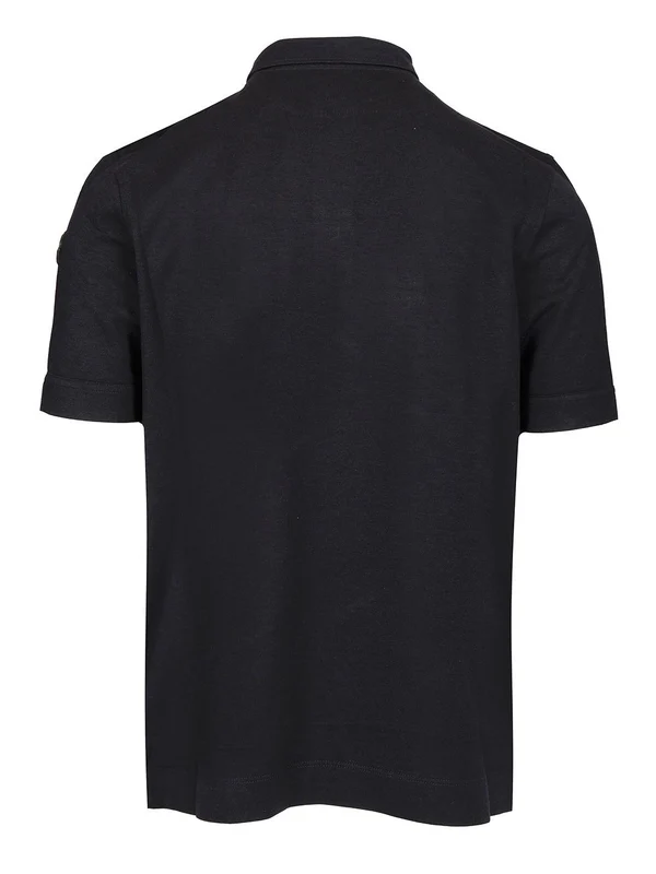 Moncler Blue Polo Shirts - Image 2