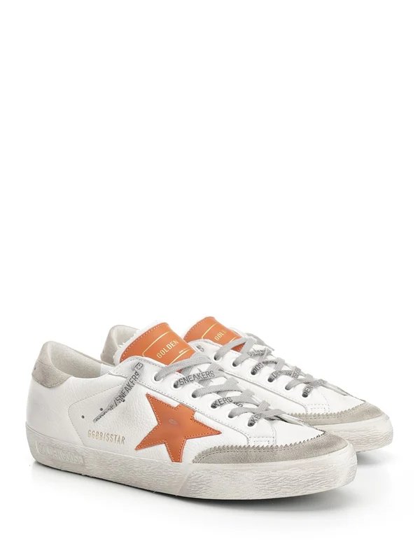 Golden Goose White Low Top Sneakers - Image 2
