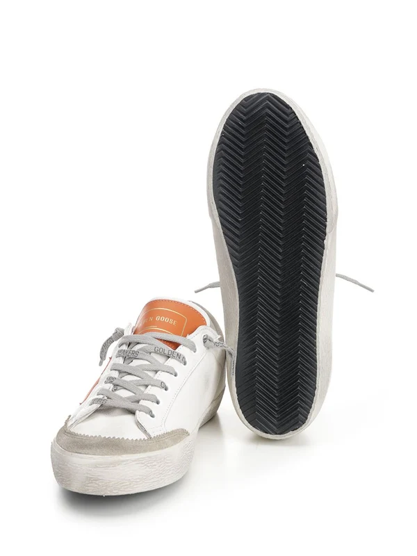 Golden Goose White Low Top Sneakers - Image 5