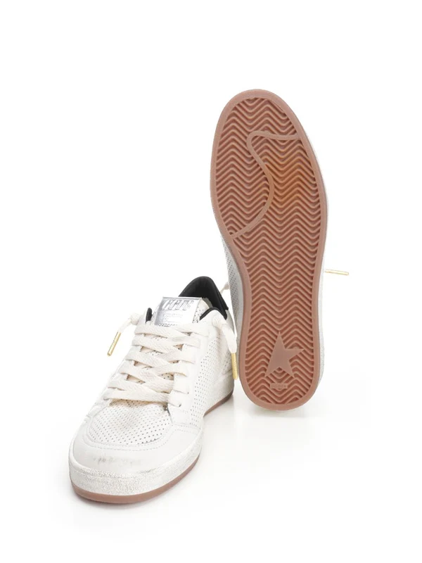 Golden Goose White Low Top Sneakers - Image 5