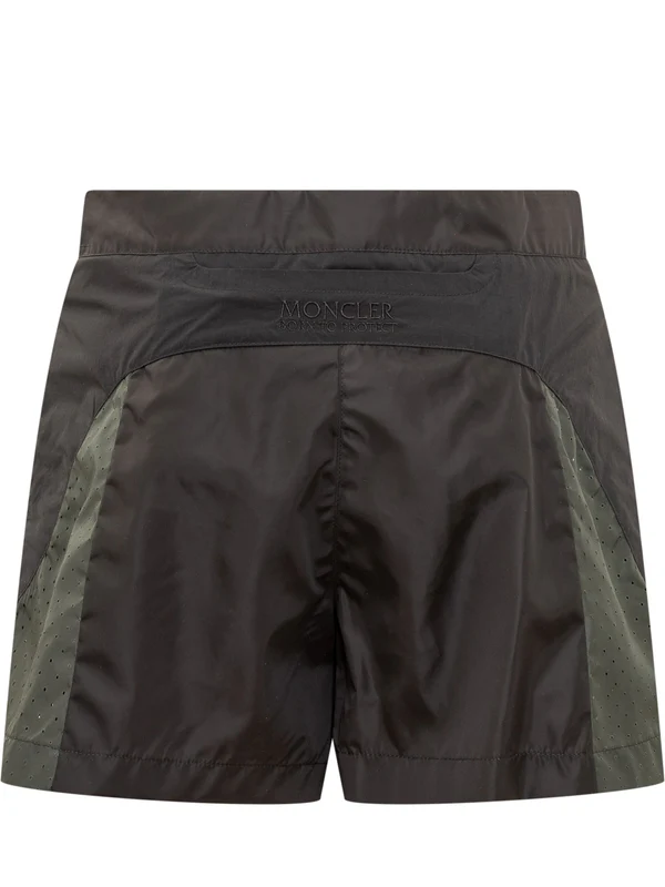 Moncler Green Shorts - Image 2
