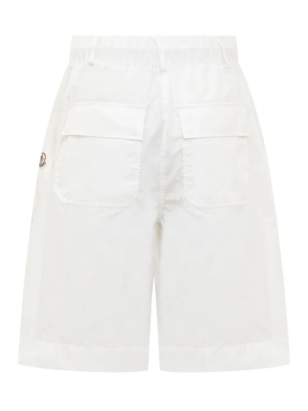 Moncler White Shorts - Image 2