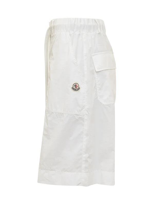 Moncler White Shorts - Image 3