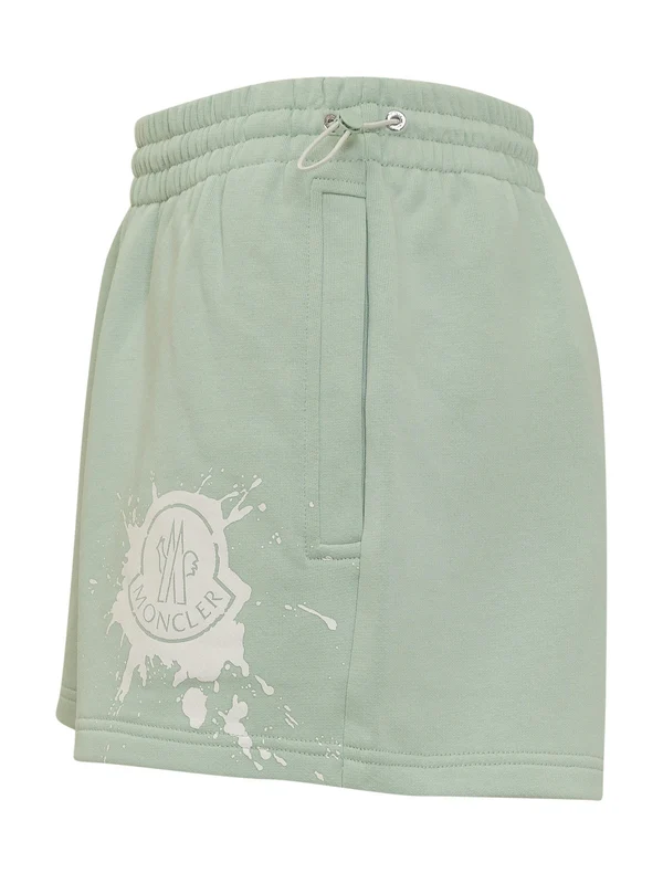 Moncler Green Shorts - Image 3