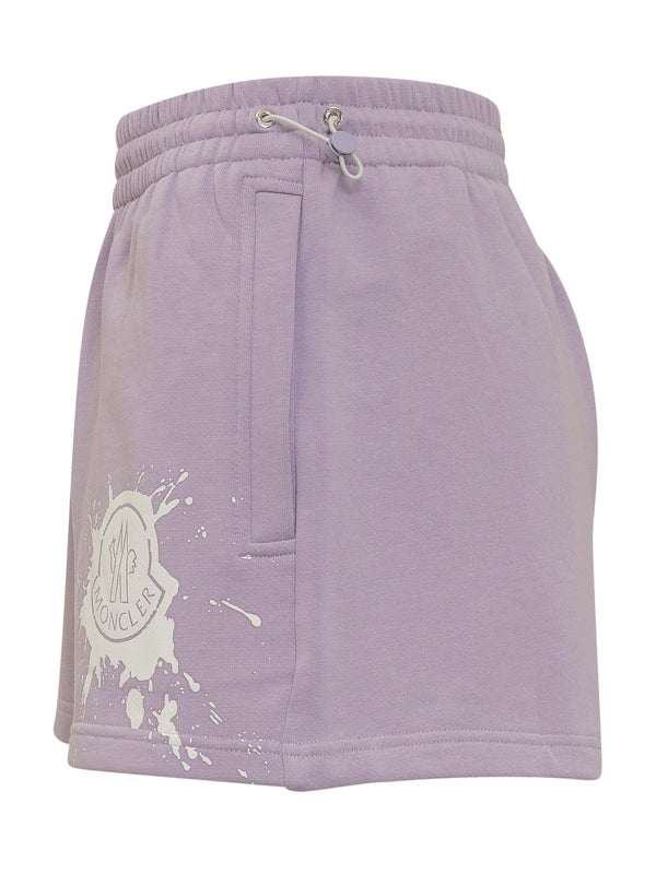 Moncler Purple Shorts - Image 3