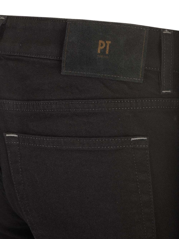 Pt Torino Black Denim Pants - Image 4