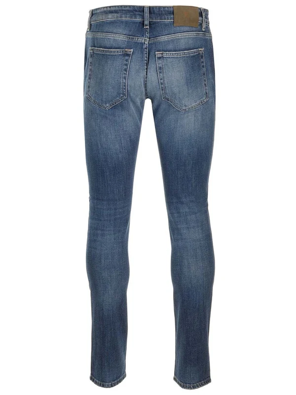 Pt Torino Blue Denim Pants - Image 2