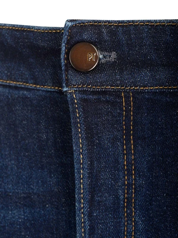 Pt Torino Blue Denim Pants - Image 3