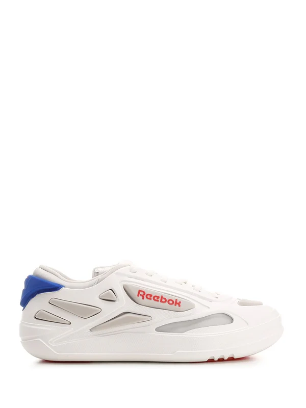 Reebok White Low Top Sneakers - Image 2