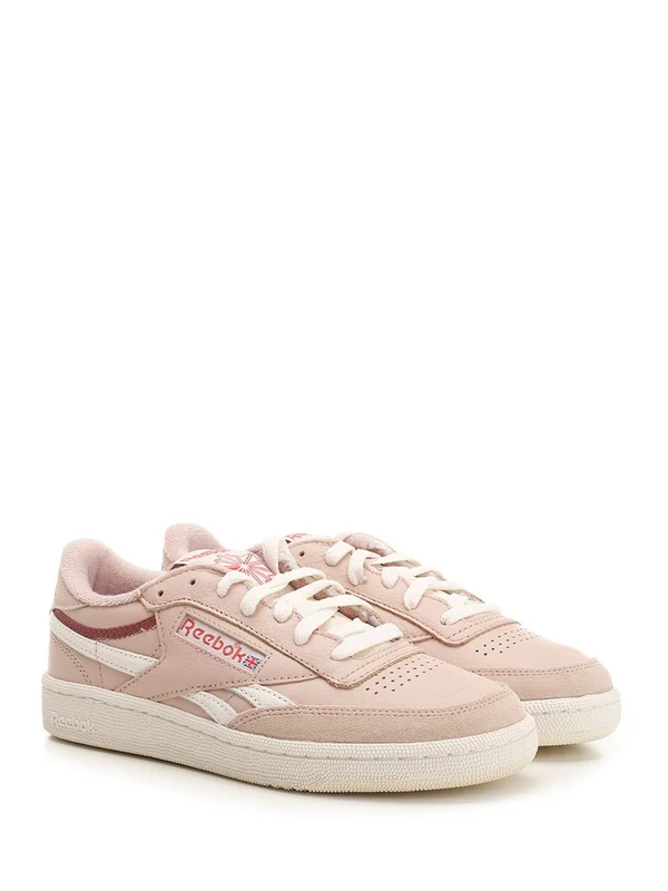 Reebok Pink Low Top Sneakers - Image 3