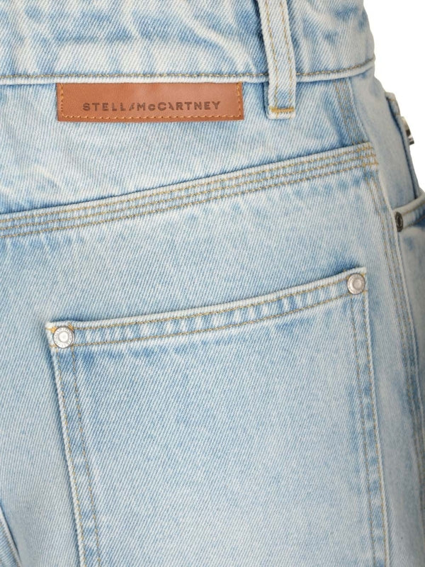 Stella Mccartney Skyblue Denim Pants - Image 5