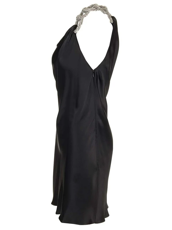Stella Mccartney Black Mini Dress - Image 3