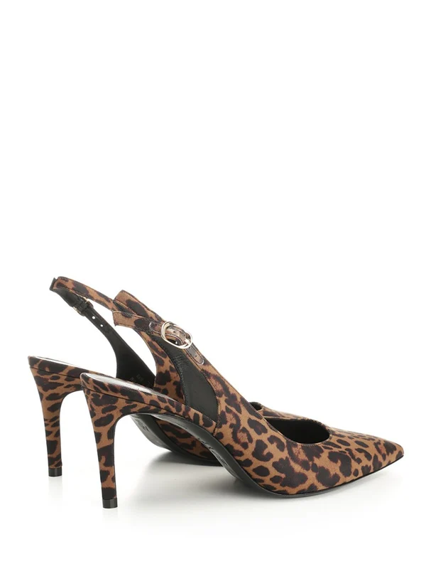 Stuart Weitzman Brown Slingback Heels - Image 3