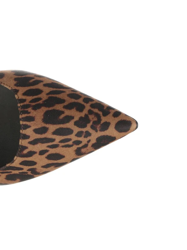 Stuart Weitzman Brown Slingback Heels - Image 4