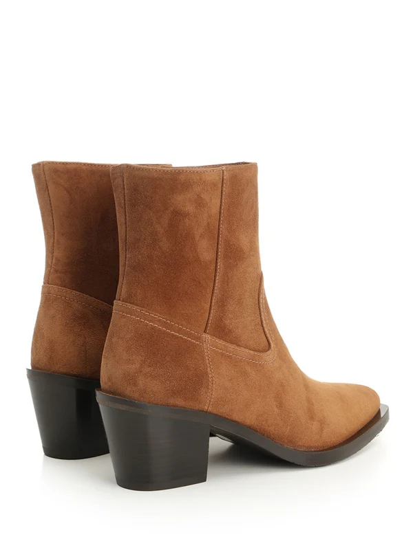 Stuart Weitzman Brown Ankle Boots - Image 3