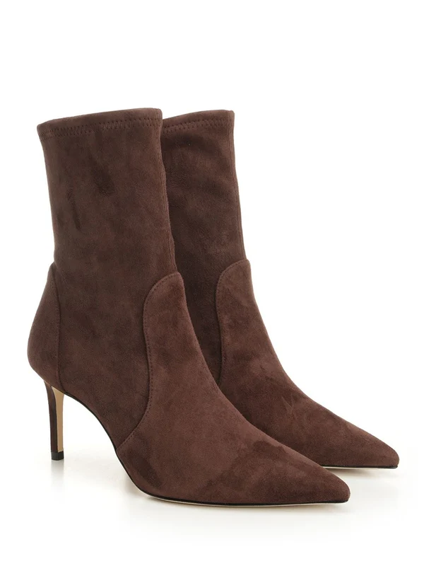 Stuart Weitzman Brown Ankle Boots - Image 2