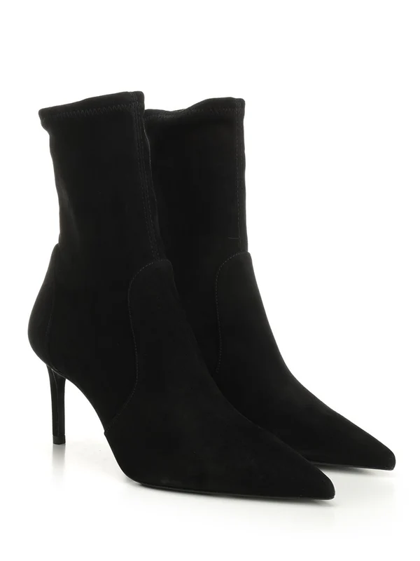 Stuart Weitzman Black Ankle Boots - Image 2