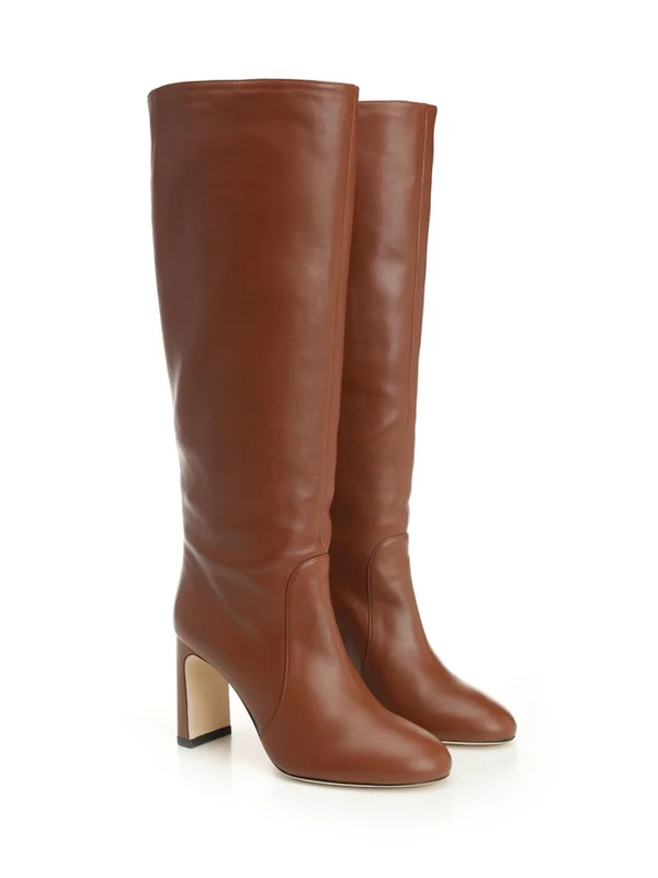 Stuart Weitzman Brown Middle Boots - Image 2