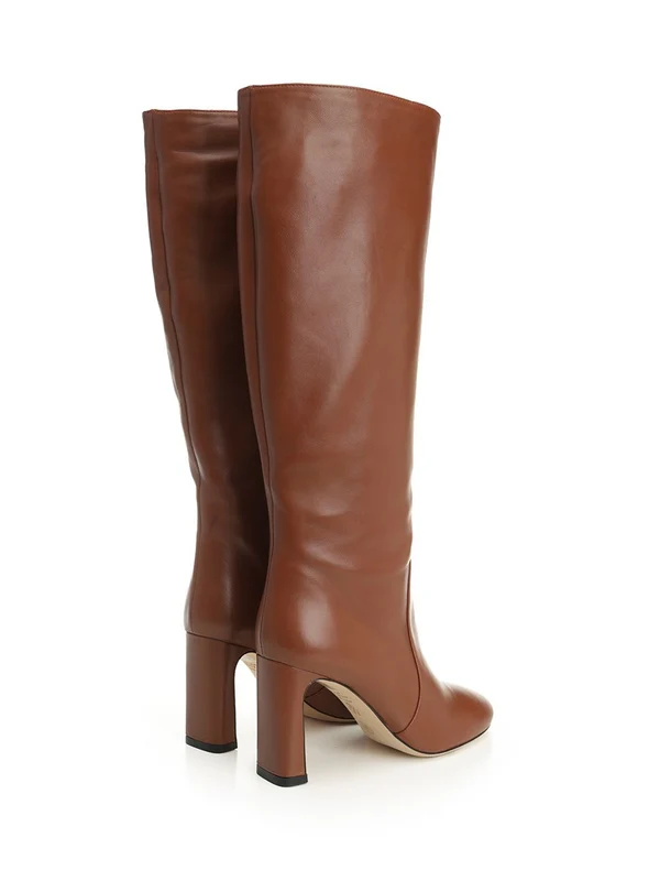 Stuart Weitzman Brown Middle Boots - Image 3