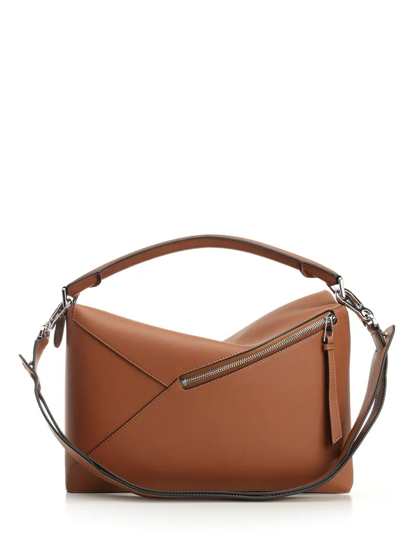 Loewe Puzzle Edge Brown Large Cross Bags - Image 3