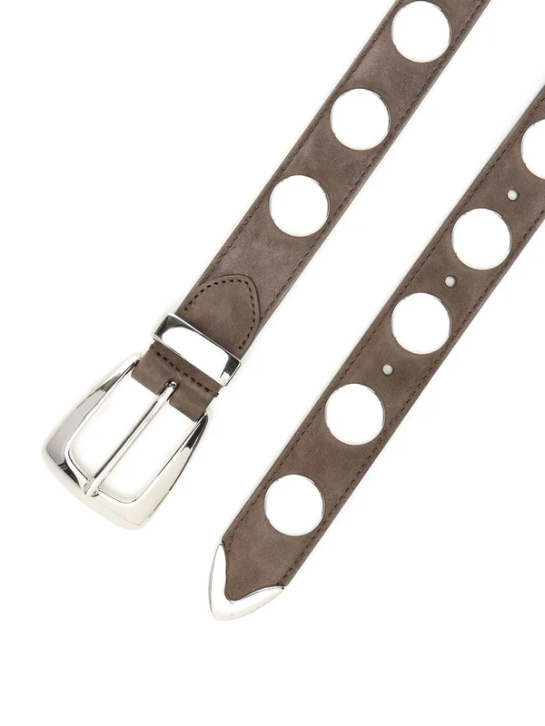 Khaite Brown Leather Belts - Image 2